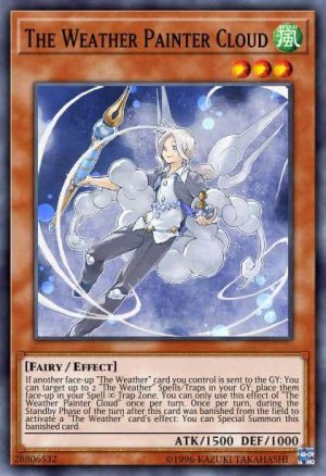 The Weather Painter Cloud - (Spirit Warriors) - (SPWA-EN031) - (Secret Rare)