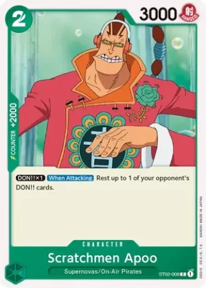 Scratchmen Apoo - Starter Deck 2: Worst Generation (ST-02)