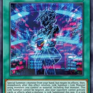 Link into the VRAINS! - (2022 Tin of the Pharaoh's Gods) - (MP22-EN271) - (Prismatic Secret Rare)