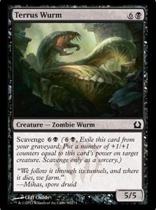 Terrus Wurm - Return to Ravnica-(080)