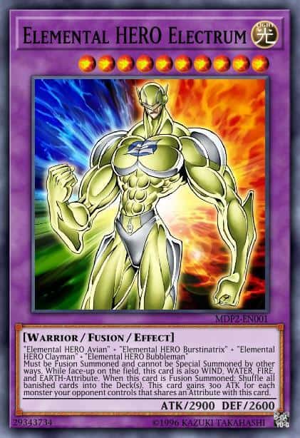 Elemental HERO Electrum - (LC 2 The Duel Academy Years Mega Pack) - (LCGX-EN052) - (Ultra Rare)