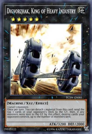 Digvorzhak, King of Heavy Industry - (Premium Gold Infinite Gold) - (PGL3-EN064) - (Gold Rare)