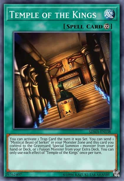 Temple of the Kings - (Premium Gold Return of the Bling) - (PGL2-EN056) - (Gold Rare)