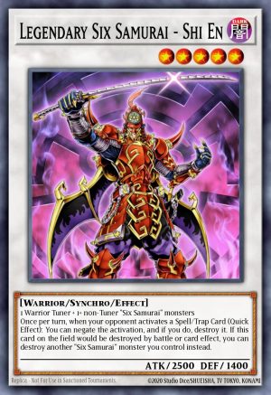 Legendary Six Samurai - Shi En - (Common)- (OTS Tournament Pack 26) - (OP26-EN022)