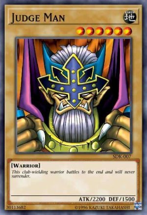Judge Man - (LC Kaiba Mega Pack) - (LCKC-EN004) - (Ultra Rare)