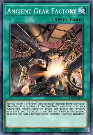 Ancient Gear Factory - (Structure Machine Re-Volt) - (SD10-EN021) - (Common)