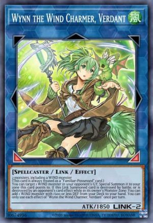 Wynn the Wind Charmer, Verdant - (Maximum Gold El Dorado) - (MGED-EN120) - (Rare)