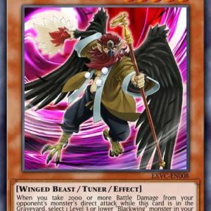 Blackwing - Hillen the Tengu-wind - (Extreme Victory) - (EXVC-EN008) - (Super Rare)