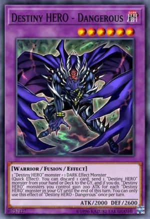 Destiny HERO - Dangerous - (Code of the Duelist) - (COTD-EN096) - (Common)