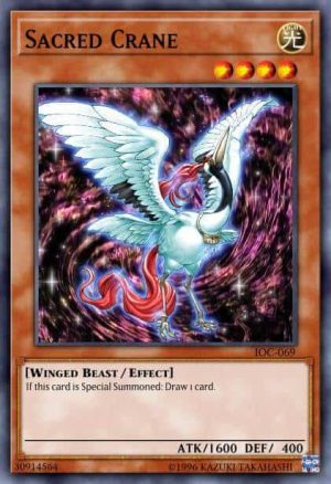 Sacred Crane - (Invasion of Chaos) - (IOC-069) - (Common)