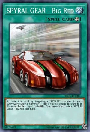 SPYRAL GEAR - Big Red - (The Dark Illusion SE) - (TDIL-ENSE4) - (Super Rare)