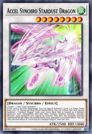 Accel Synchro Stardust Dragon - (Maze of Memories) - (MAZE-EN019) - (Ultra Rare)