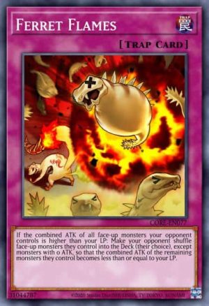 Ferret Flames - (Structure Legend of the Crystal Beasts) - (SDCB-EN039) - (Common)