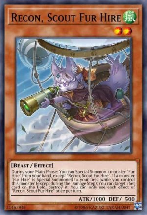 Recon, Scout Fur Hire - (Dark Saviors) - (DASA-EN015) - (Super Rare)
