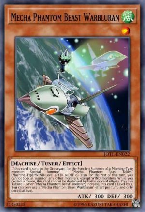 Mecha Phantom Beast Warbluran - (2014 Mega-Tin Mega Pack) - (MP14-EN075) - (Rare)