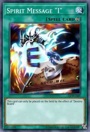 Spirit Message "I" - (Legendary Duelists Season 3) - (LDS3-EN012) - (Common)