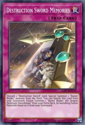 Destruction Sword Memories - (The Dark Illusion) - (TDIL-EN075) - (Common)