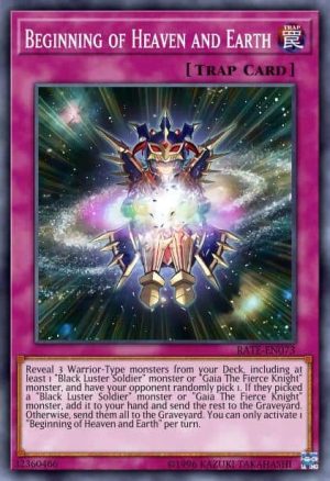 Beginning of Heaven and Earth - (Raging Tempest) - (RATE-EN073) - (Common)
