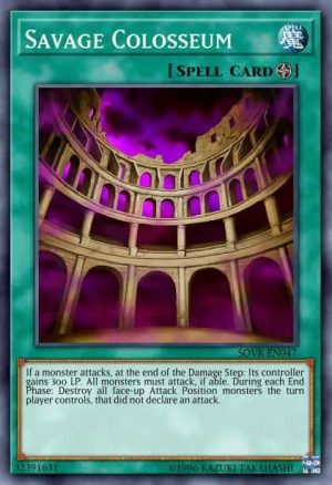 Savage Colosseum - (Stardust Overdrive) - (SOVR-EN047) - (Common)