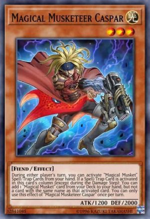 Magical Musketeer Caspar - (Duel Overload) - (DUOV-EN071) - (Ultra Rare)
