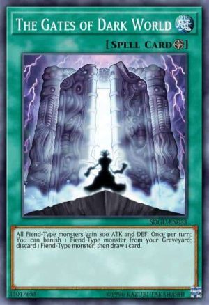 The Gates of Dark World - (LC 4 Joey's World Mega Pack) - (LCJW-EN253) - (Ultra Rare)