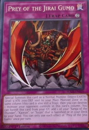 Prey of the Jirai Gumo - (Maze of Memories) - (MAZE-EN010) - (Rare)