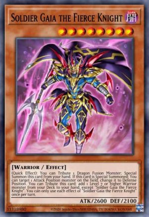 Soldier Gaia the Fierce Knight - (2021 Tin of Ancient Battles) - (MP21-EN100) - (Common)