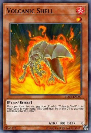 Volcanic Shell - (Battles of Legend: Monstrous Revenge) - (BLMR-EN053) - (Ultra Rare)