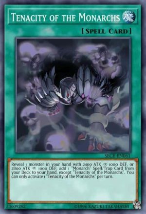 Tenacity of the Monarchs - (Secrets of Eternity) - (SECE-EN061) - (Rare)