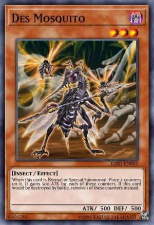 Des Mosquito - (Battle Pack 2 War of the Giants) - (BP02-EN076) - (Mosaic Rare)