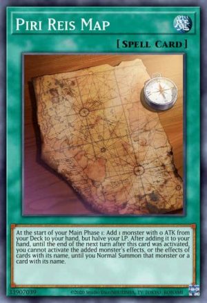 Piri Reis Map - (Amazing Defenders) - (AMDE-EN059) - (Rare)