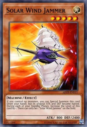 Solar Wind Jammer - (Cyber Dragon Revolution Structure) - (SDCR-EN013) - (Common)