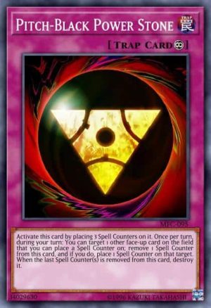 Pitch-Black Power Stone - (Structure Order of the Spellcasters) - (SR08-EN036) - (Common)
