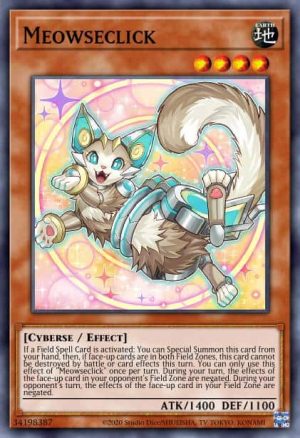 Meowseclick - (Burst of Destiny) - (BODE-EN034) - (Super Rare)