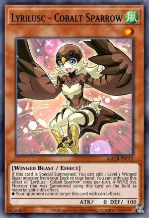 Lyrilusc - Cobalt Sparrow - (Legendary Duelists Synchro Storm) - (LED8-EN042) - (Common)