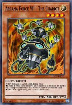 Arcana Force VII - The Chariot - (Light of Destruction) - (LODT-EN013) - (Common)