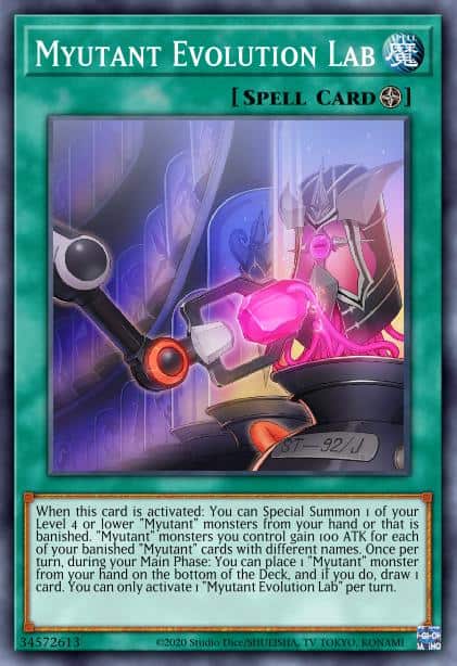 Myutant Evolution Lab - (Phantom Rage) - (PHRA-EN092) - (Ultra Rare)