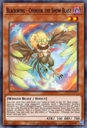 Blackwing - Chinook the Snow Blast - (Darkwing Blast) - (DABL-EN003) - (Super Rare)