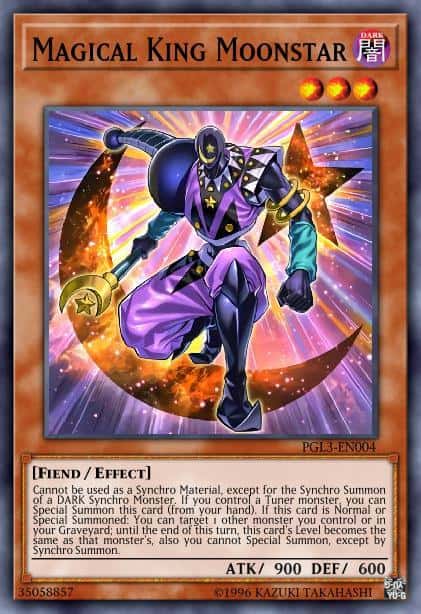 Magical King Moonstar - (Premium Gold Infinite Gold) - (PGL3-EN004) - (Gold Secret Rare)