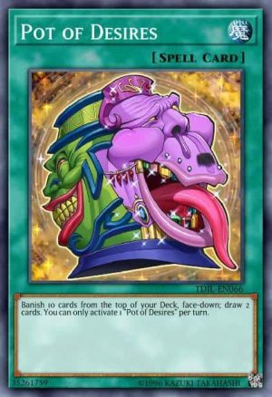 Pot of Desires - (Structure Order of the Spellcasters) - (SR08-EN034) - (Common)