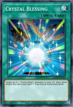 Crystal Blessing - (Structure Legend of the Crystal Beasts) - (SDCB-EN021) - (Common)