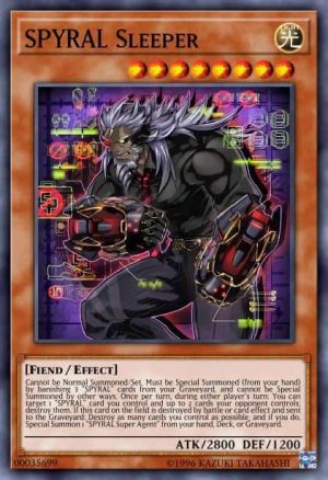 SPYRAL Sleeper - (Maximum Crisis) - (MACR-EN086) - (Super Rare)