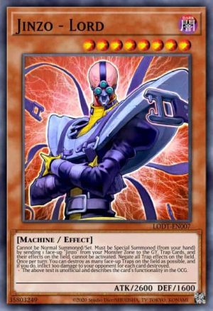 Jinzo - Lord - (Legendary Duelists Rage of Ra) - (LED7-EN040) - (Common)