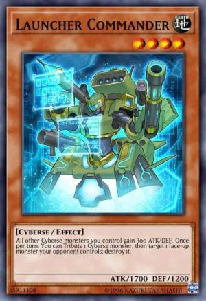 Launcher Commander - (2018 Mega-Tin Mega Pack) - (MP18-EN033) - (Common)