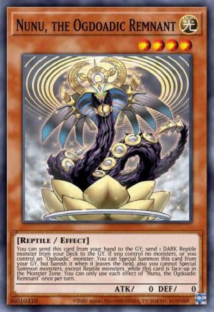 Nunu, the Ogdoadic Remnant - (Ancient Guardians) - (ANGU-EN001) - (Super Rare)