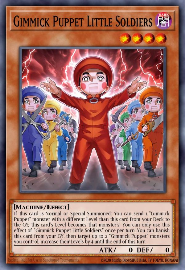 Gimmick Puppet Little Soldiers - (The Infinite Forbidden) - (INFO-EN007) - (Common)