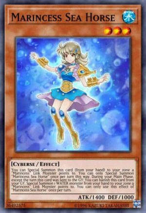 Marincess Sea Horse - (Legendary Duelists Duels From the Deep) - (LED9-EN038) - (Common)