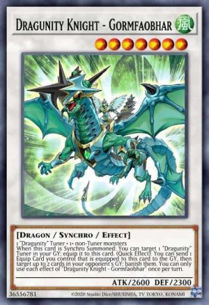 Dragunity Knight - Gormfaobhar - (Blazing Vortex) - (BLVO-EN045) - (Super Rare)