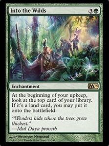 Into the Wilds - Magic 2014 Core Set-(180)