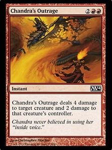 Chandra's Outrage - Magic 2014 Core Set-(133)